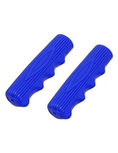 Grips 7/8 long 115mm Kraton Rubber 212 Blue.